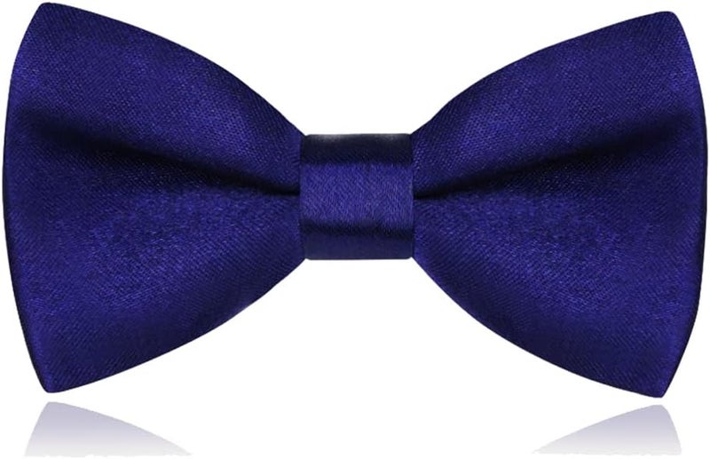 weVSwe Boy's Bow Ties Adjustable Pre Tied Bowtie for Wedding Party 10 x 5 CM - Image 1